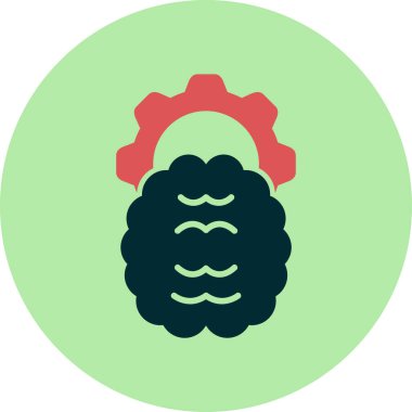 Öğrenmek. Web simgesi vektör illüstrasyonu