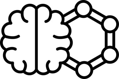 Öğrenmek. Web simgesi vektör illüstrasyonu