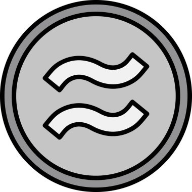 Benzer bir simgenin vektör illüstrasyonu