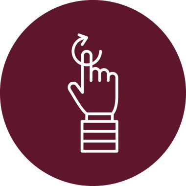 Yaralanma web simgesi vektör çizimi