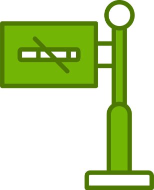 Basit Sigara İçilmez simgesi