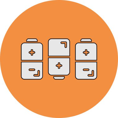 Hücum. Web simgesi basit illüstrasyon