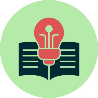 Basit Bilgi simgesi vektör illüstrasyonu