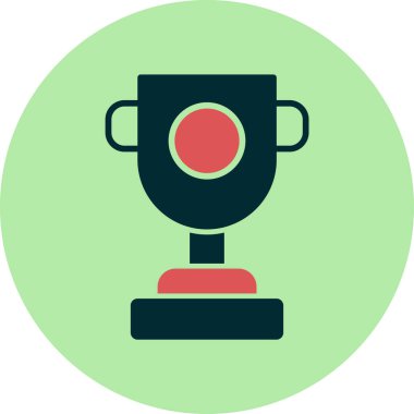 Ödül simgesinin temel doğrusal resmi