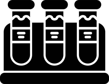 Test tüplerinin basit vektör çizimi