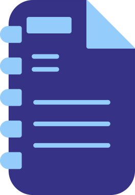 dosya belge simgesi basit illüstrasyon 