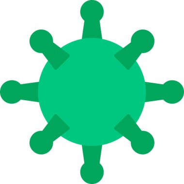 Basit HIV simgesi vektör illüstrasyonu