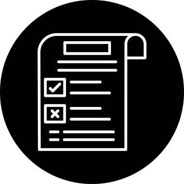 Kurallar. Web simgesi basit illüstrasyon