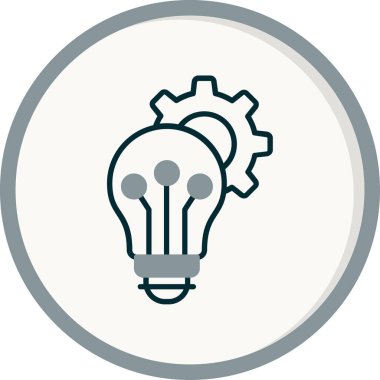 Yenilik. Web simgesi basit illüstrasyon