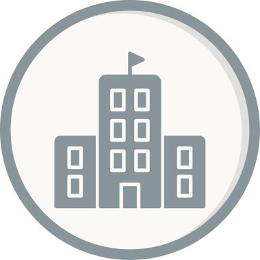 Basit vektör oluşturma illüstrasyonu, simge