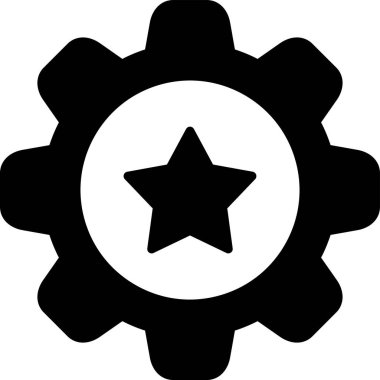 Düz dişli simge vektör çizim