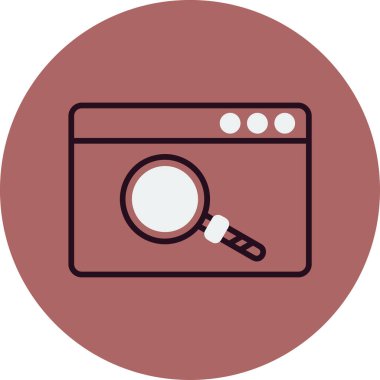 Veri Analizi işi ve finans ikonu vektör illüstrasyonuName