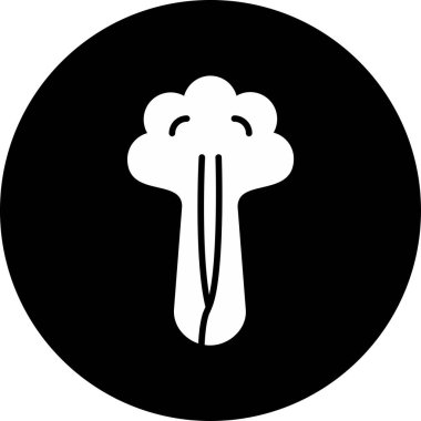 Brokoli web simgesi vektör çizimi