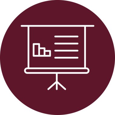 Antrenman. Web simgesi basit illüstrasyon