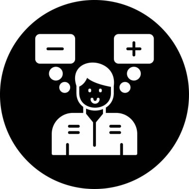 Fizibilite. Web simgesi vektör illüstrasyonu