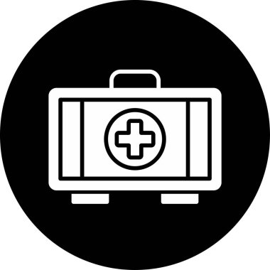 İlk yardım kiti vektör illüstrasyonu