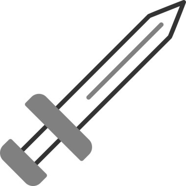 vektör kılıcı illüstrasyonu 