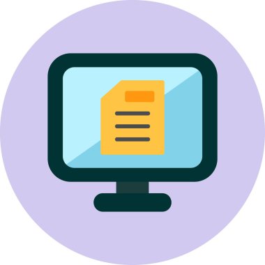 Basit Uygulama simgesinin vektör çizimi