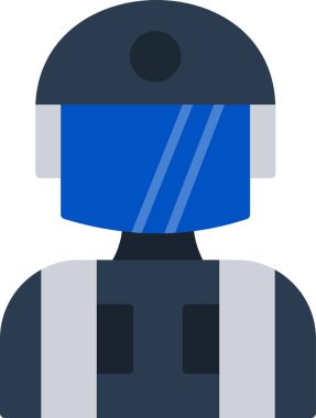 Swat Web simgesi vektör çizimi