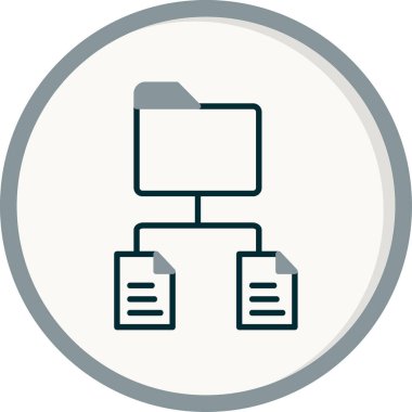 Düzenli. Web simgesi basit illüstrasyon