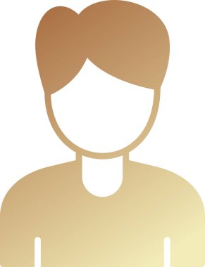 Çalışan. Web simgesi basit illüstrasyon