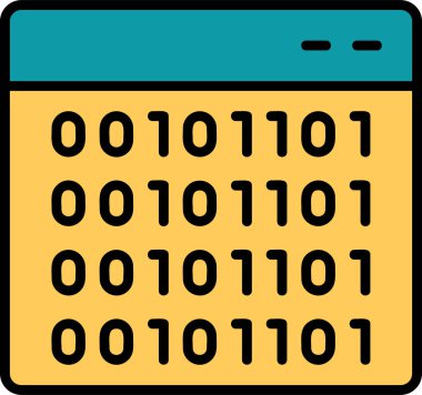 Tarayıcı modern simgesinin vektör illüstrasyonu