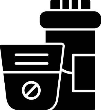 Coşkulu. Web simgesi basit illüstrasyon