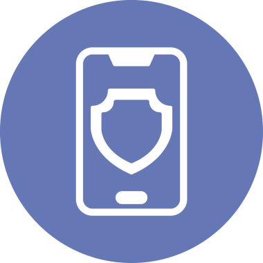 Moda biçimi izole edilmiş arka planda Vpn simgesi