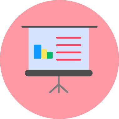 Antrenman. Web simgesi basit illüstrasyon