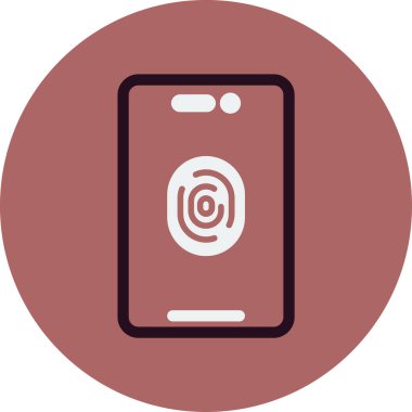 Cep telefonu. basit tasarım vektörü