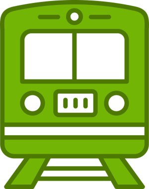 Web simgesi tren, illüstrasyon vektör  