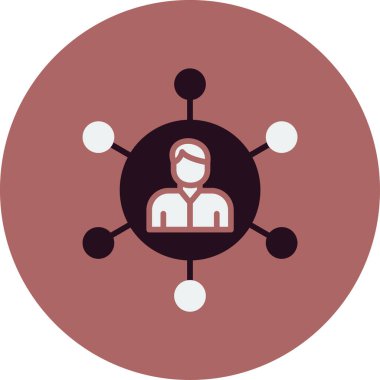 Ortak Pazarlamanın temel doğrusal illüstrasyonu