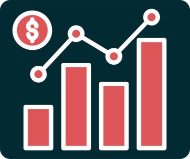 Piyasa. Web simgesi basit illüstrasyon