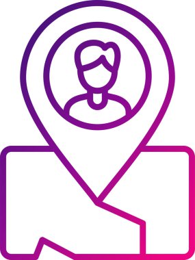 Doldurulmuş taslak biçiminde yer tutucu simgesi