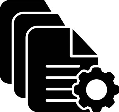 İşlem yapılıyor. Web simgesi basit illüstrasyon