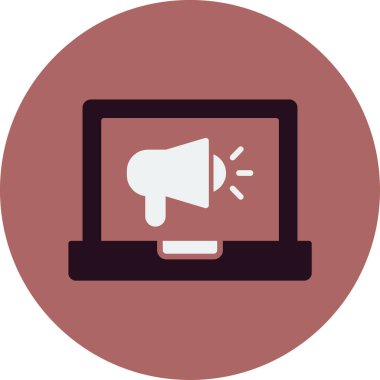 Pazarlama simgesinin temel doğrusal çizimi