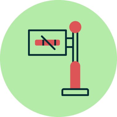 Basit Sigara İçilmez simgesi