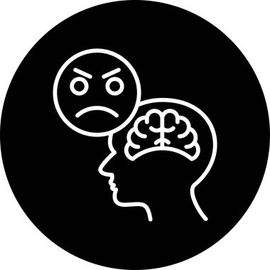 kızgın ifade vektör illüstrasyon tasarımı 