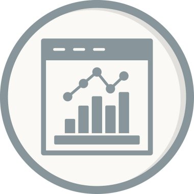 veri analiz vektörü resimleme   