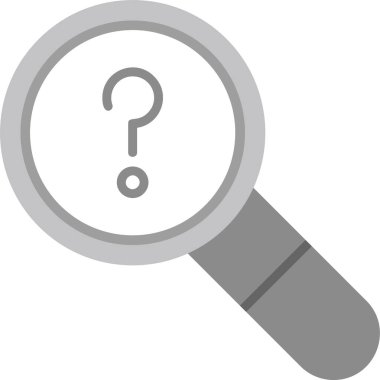 Ara. Web simgesi basit illüstrasyon 