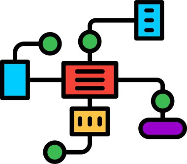 Şebeke. Web simgesi basit tasarım 