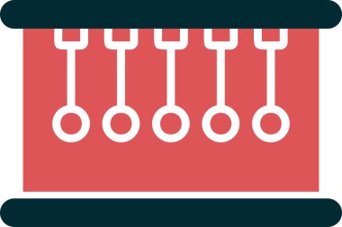 Momentum web simgesi vektör illüstrasyonu