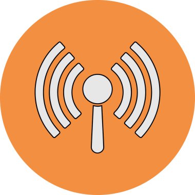 wifi simgesi, vektör illüstrasyon tasarımı