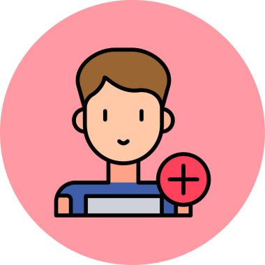 Sabırlı. Web simgesi basit illüstrasyon