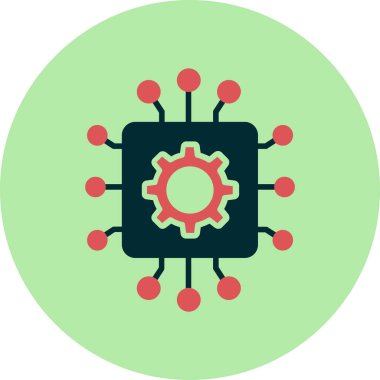 Dijital simge. Web tasarımı için özet çizim vektörü