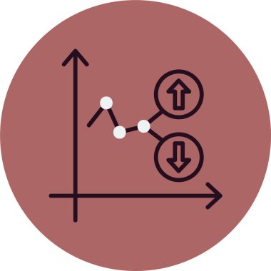 Öngörü simgesi vektör illüstrasyonu