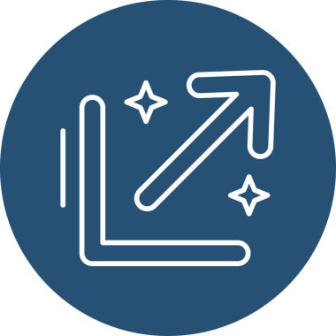 Oklar. Web simgesi basit illüstrasyon