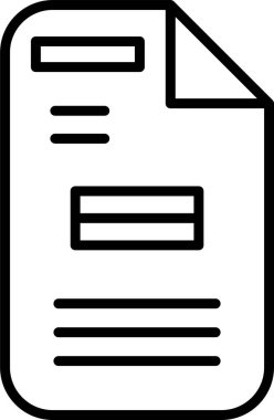 Planlayıcı. Web simgesi basit tasarım