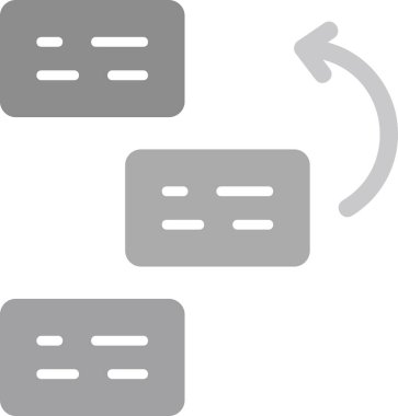 Basamaklar. Web simgesi basit illüstrasyon