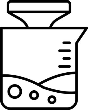 Web simgesi vektör illüstrasyonu filtreleniyor